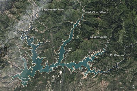 NASA: Amount of Water in Lake Shasta, CA Has Tripled Since December & Lake Level Has Risen 134 ...