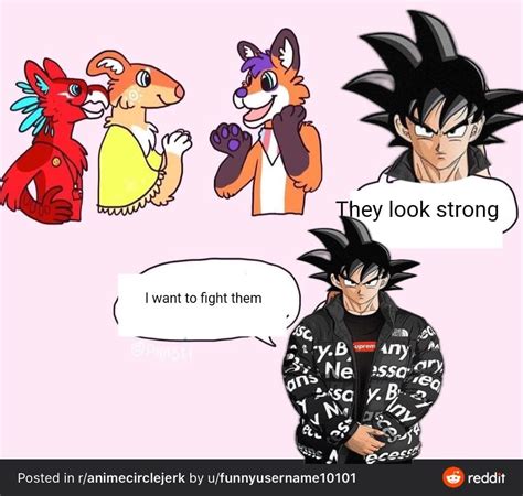 I was inpired to edit drip Goku onto this : r/196