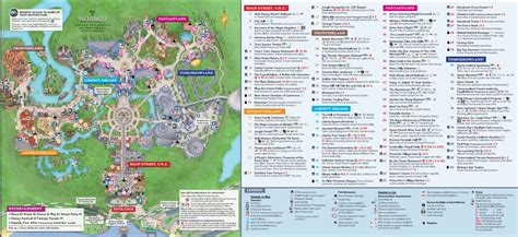 Magic Kingdom Map 2023 Printable - Calendar Printables