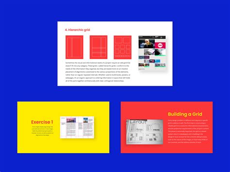 Grid and Layout on Behance