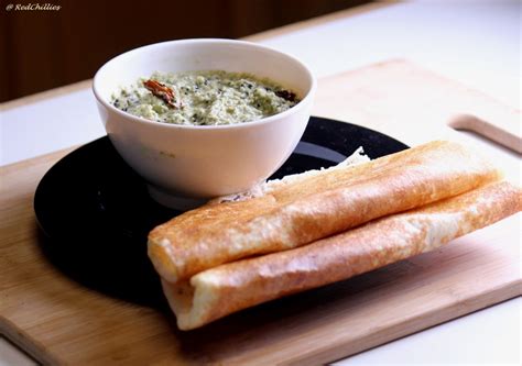 Chutney and Plain Dosa Recipe – RedChillies