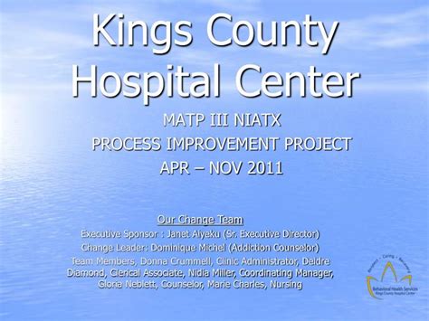 PPT - Kings County Hospital Center PowerPoint Presentation, free ...