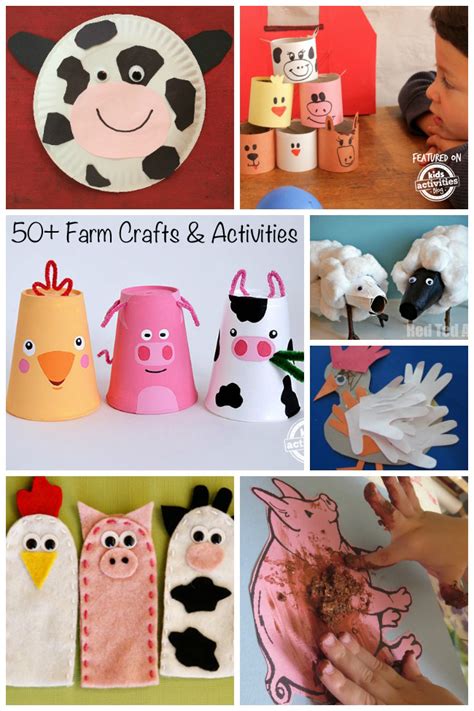 18+ Farmyard Farm Animal Crafts - LeciaBenedita