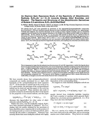 Barker 1980 JChemSocPerkinTrans2 | PDF