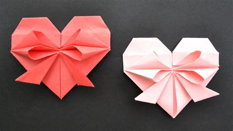 Origami Tutorial Heart