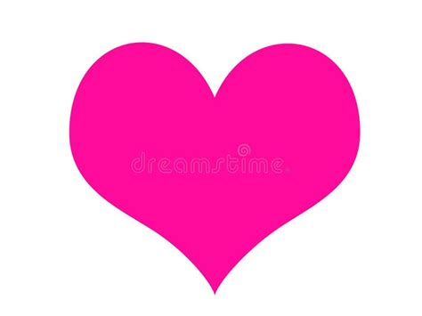 Pink heart stock illustration. Illustration of shape, celebrities - 6705221