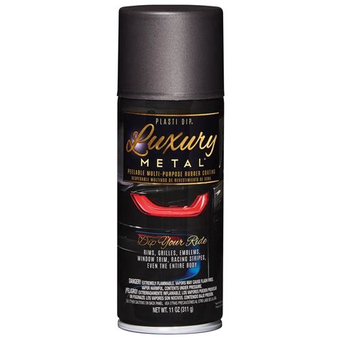 Plasti-Dip Luxury Metal Black Sapphire Spray Paint 11oz