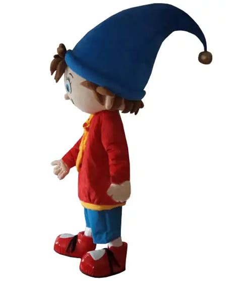 Noddy Mascot Costume Carnival Costumes boy mascot costumes for adult large blue hat Halloween ...