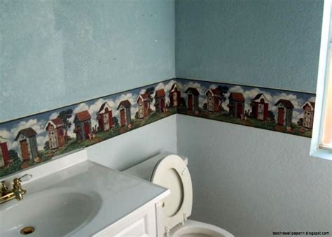 20+ Bathroom Wallpaper Border Ideas – The Urban Decor