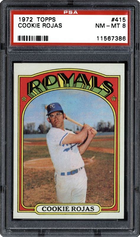 1972 Topps Cookie Rojas | PSA CardFacts®