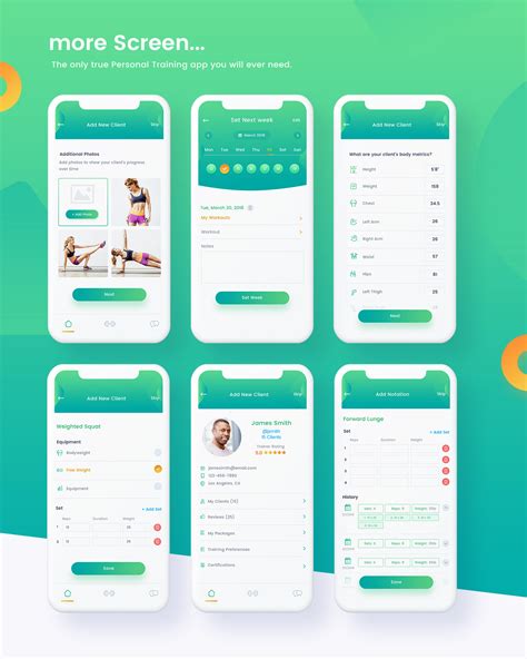 Fitness and Gym Mobile App UI UX and Website Design by Uikreative