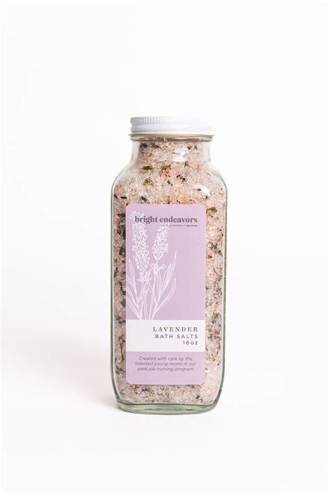 Lavender Bath Soaking Salts - Bright Endeavors