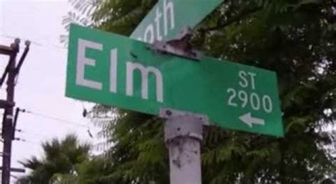 Nightmare on Elm Street Sign - Elm St Sign – Escape Pod Online