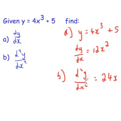 Second Derivative Calculator With Steps