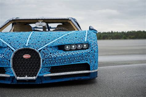 They Drove This LEGO Technic Bugatti Chiron