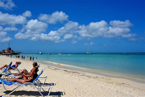 Playa Linda Beach in Palm Beach District, Aruba - Encircle Photos