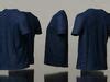 3D model Mens Clothing Dark Blue Tshirt VR / AR / low-poly | CGTrader