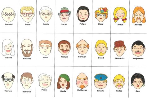 8 Best Images of Guess Who Game Printable Cards - Guess Who Character ...