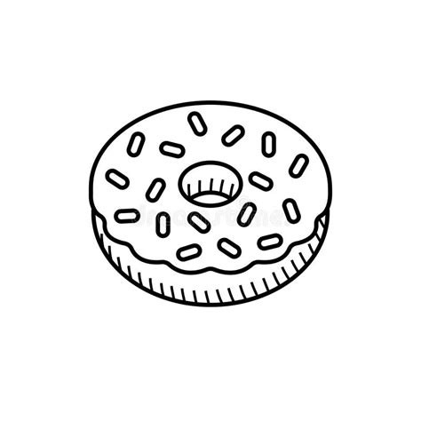 Doughnuts Clipart Black And White