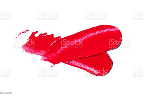Dark Red Lipstick On White Background Stock Photo - Download Image Now - Adult, Advertisement ...