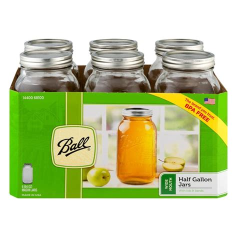 Save on Ball Half Gallon Jars Order Online Delivery | GIANT