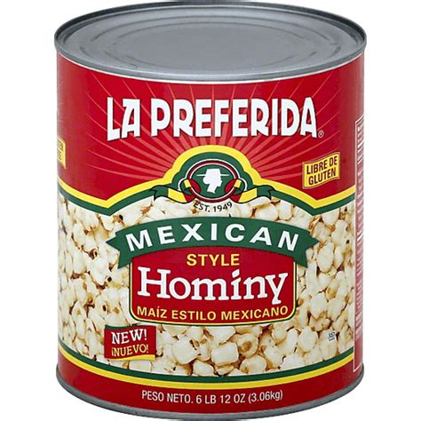 La Preferida Hominy, Mexican Style | Canned Goods, Soups & Broths ...