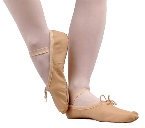 Elite Ballet Shoe, Leather, Full-sole, available in Pink