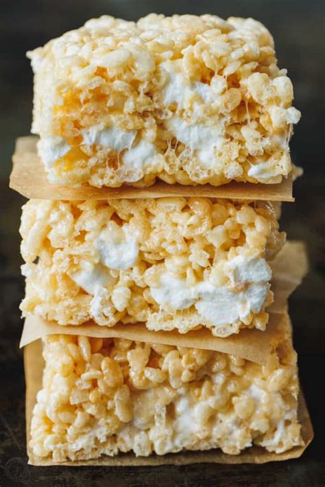 Rice Krispie Treats Recipe (VIDEO) - NatashasKitchen.com