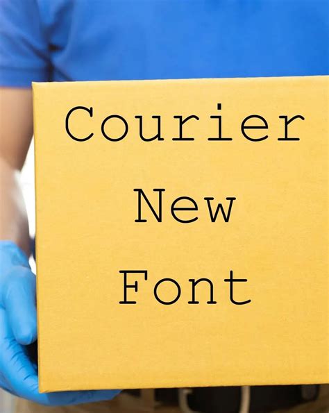 Courier New Font Free Download