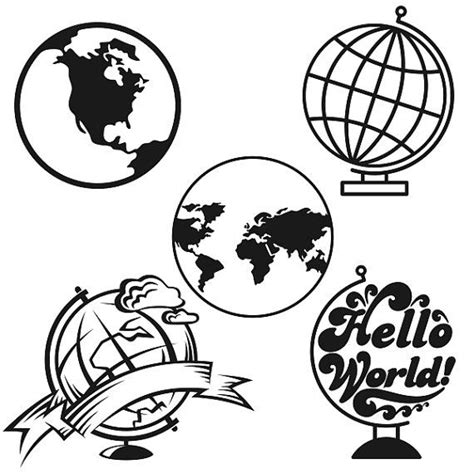 World Silhouette Vector at GetDrawings | Free download