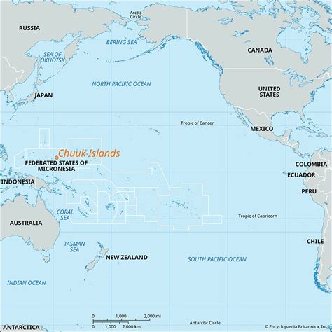 Chuuk Islands | Micronesia, Map, World War II, & Facts | Britannica