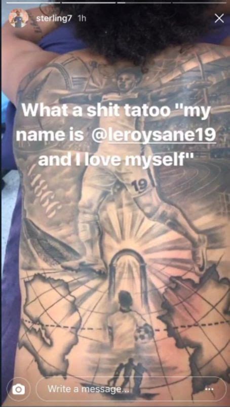 Leroy Sane Tattoo - Manchester City: Raheem Sterling lästert über Leroy Sanes ... / Leroy sané ...