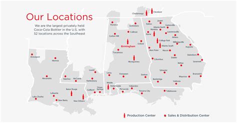 Coca Cola Bottling Plant Map