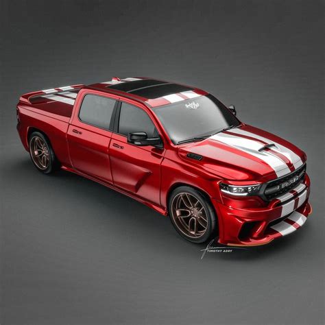 Ram SRT-10 ACR: ecco la Viper in formato pick-up | Render - ClubAlfa.it