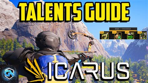 Icarus New Talents Guide! Best Talents for Missions and Open World | Talents Overview! - YouTube