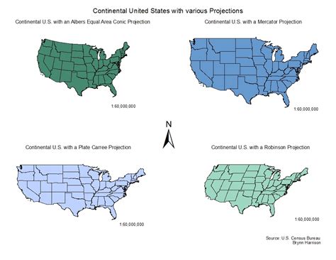 Mercator Projection Vs Robinson Projection