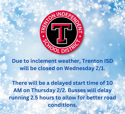 School Closure - 2/1/23 | Trenton Independent School District