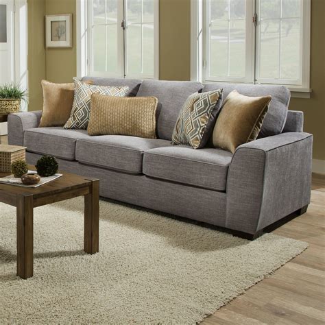 Simmons Harter Sofa - Wayfair - light gray sofa - living room ideas | Living room furniture ...