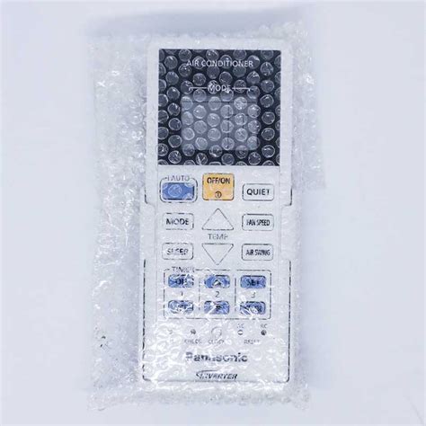 Buy Original Panasonic Inverter Air Conditioner Remote Control (White) | eRomman