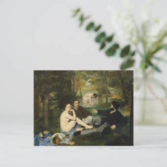 Edouard Manet - Luncheon On The Grass Postcard | Zazzle