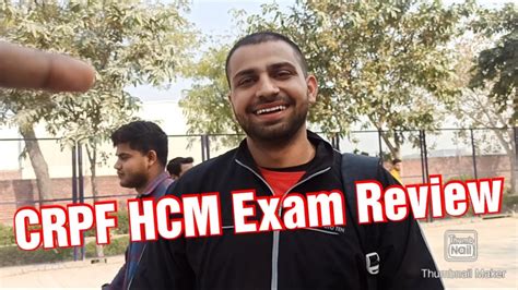 CRPF HCM Exam Review 2023 Pawan Ganga International School Hiran Kudna. CRPF Exam HCM Analysis ...