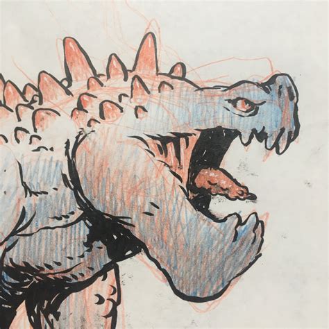 Kaiju 04 - Original Art – Shop - MrJakeParker.com