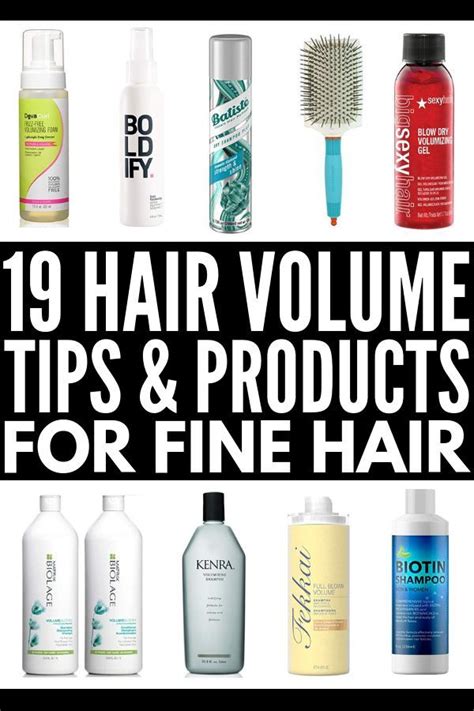 Hair Volume That Lasts: 19 Volumizing Hair Products and Tips That Work | Best volumizing hair ...