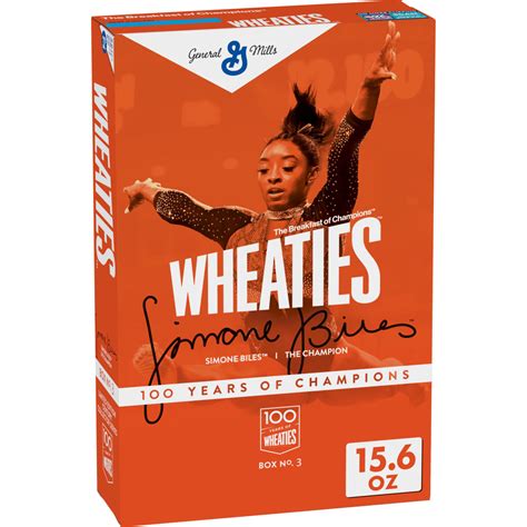 Simone Biles announces her first ever Wheaties box: 'It’s always important to see someone who ...