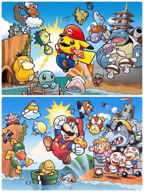 Pin by Sofia on comics graciosos | Super mario art, Pokemon, Nintendo ...