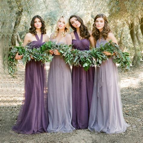 Lavender Bridesmaid Dresses | DressedUpGirl.com