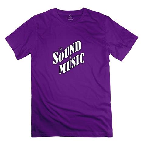 Amazon.com: Men The Sound Of Music Logo Design Nice Black T-Shirts By RRG2G: Clothing | Music ...