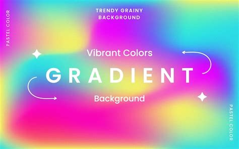 Premium Vector | Trendy grainy background with vibrant colors free vector