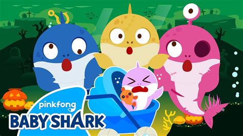 Peekaboo! Zombie Sharks Babysits on Halloween | +Compilation | Story for Kids | Baby Shark ...