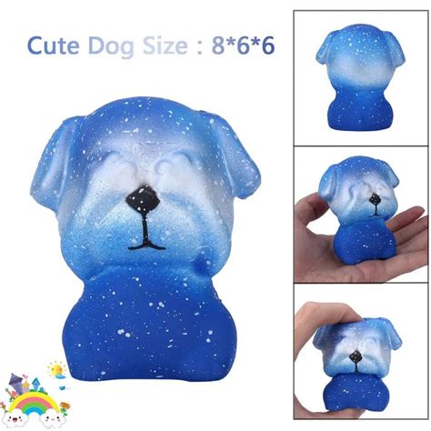 1PC Cute Dog Slow Rising Collection Squeeze Stress Reliever Toy Stress ...